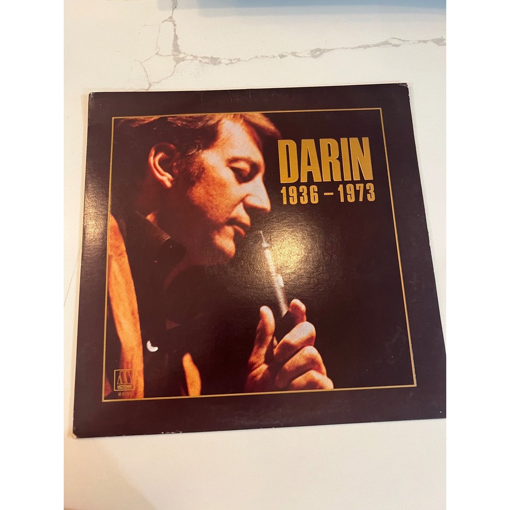 Bobby Darin Darin 1936-1973 Vinyl LP Record Motown M 813V1 1974 Pop Vocal‎ Jazz